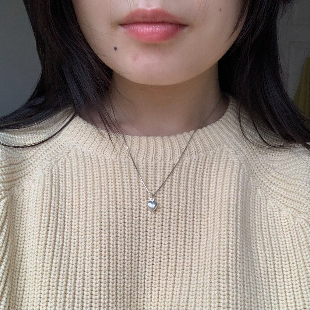 Sterling Silver Heart Necklace